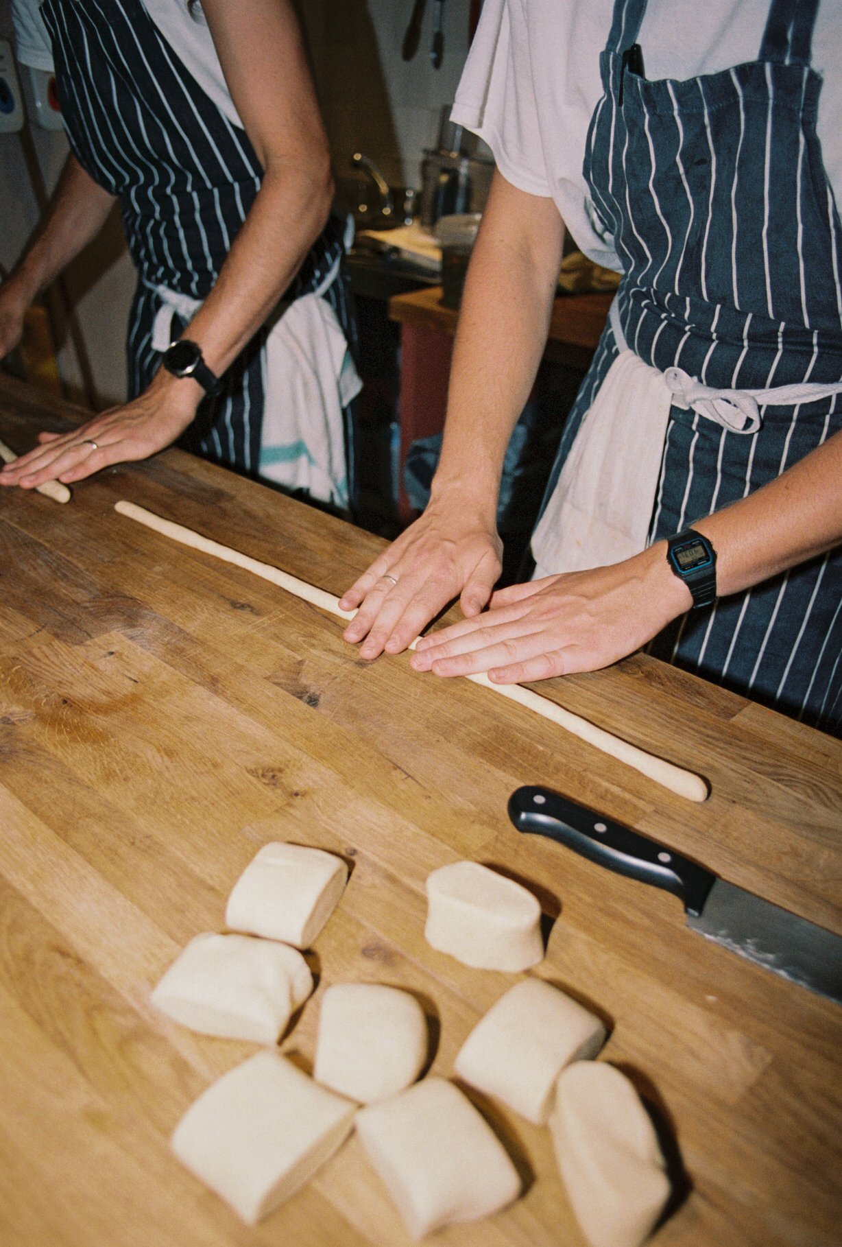  Cavatelli prep at Jolene Well Street. 