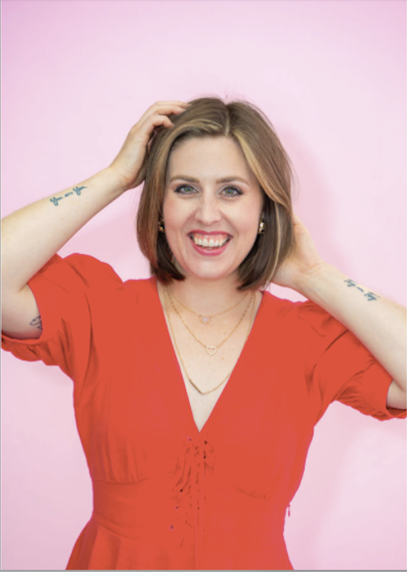 Geometric drawing of an outline square with sections divided by vertical, horizontal, and half circle lines.