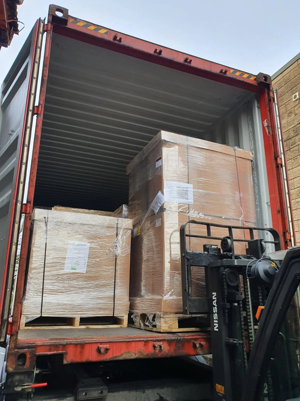 First ICL container loaded