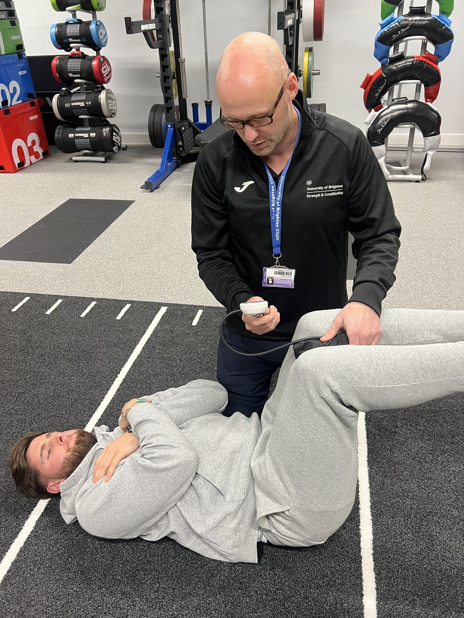 Coach giving clear instructions to an athlete