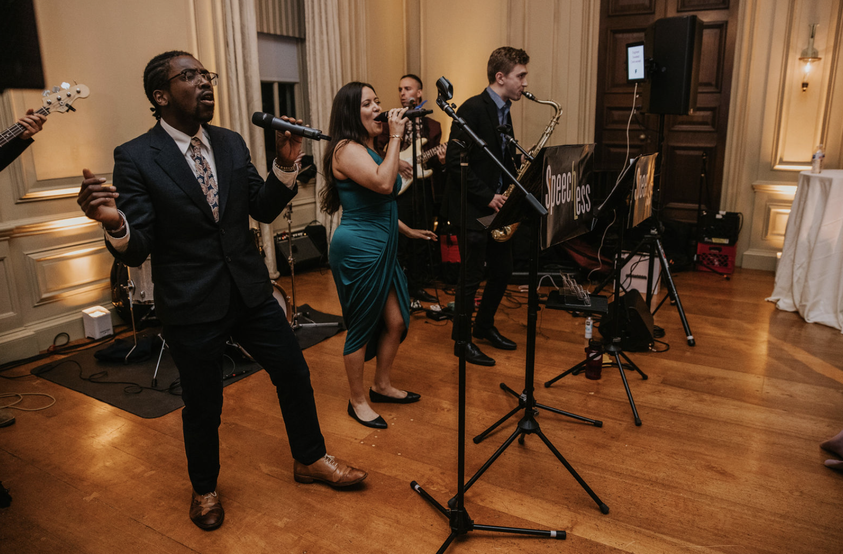 Party Band Lights Up the Interior