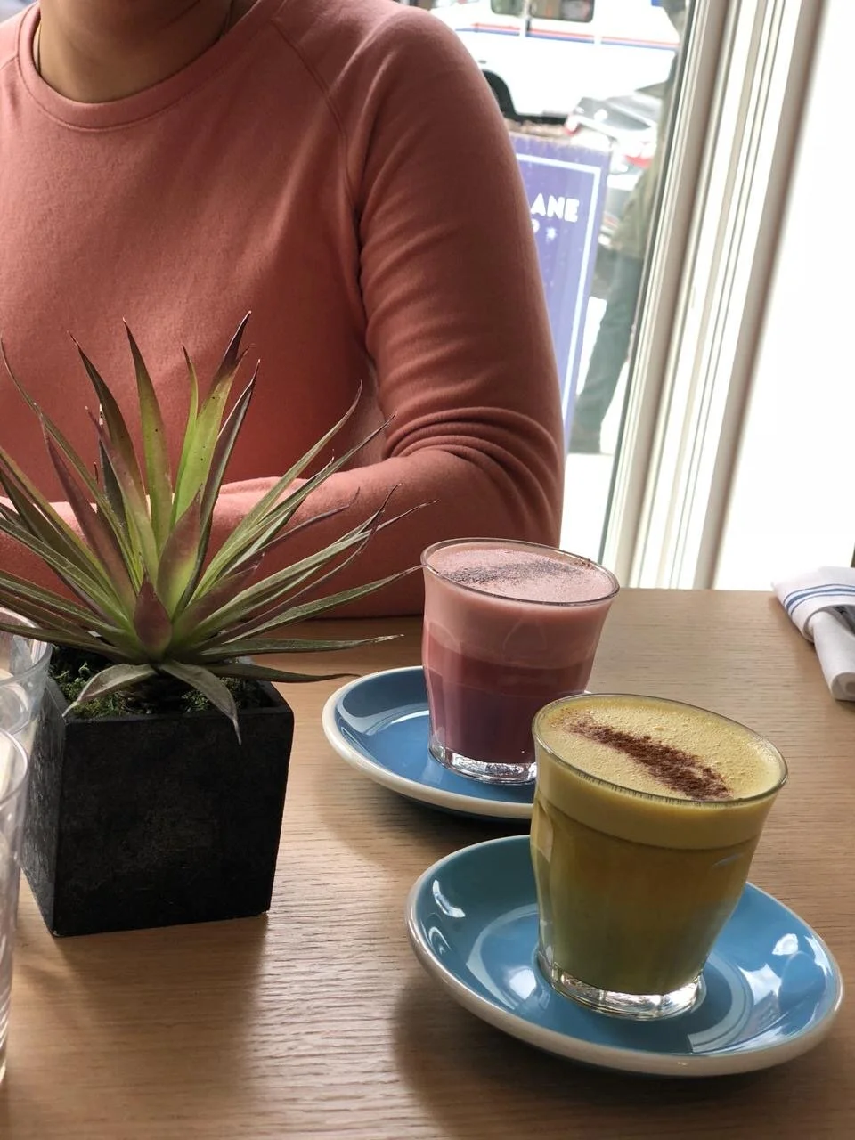 Turmeric and Beet Latte