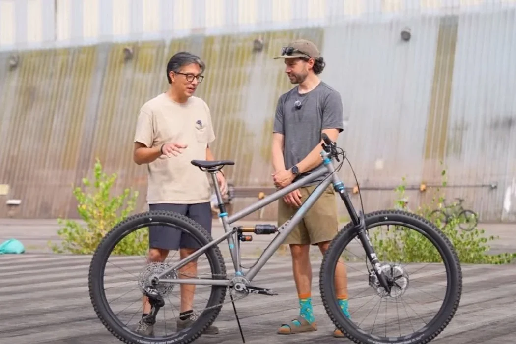 Bikepacking.com’s coverage of the Ti Sycip Double Dribble at the MADE bike show.
