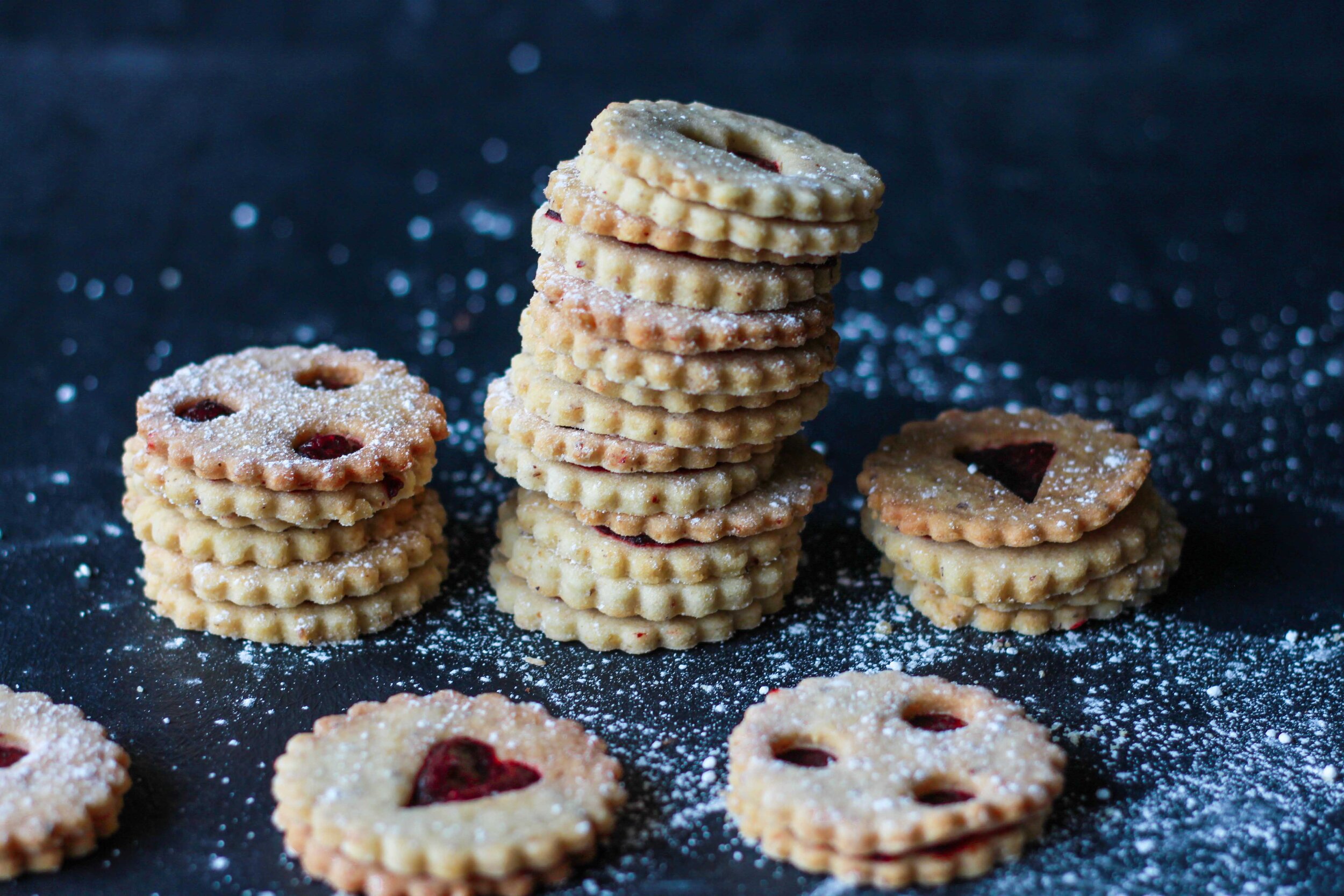 Linzer Augen Aka Spitzbuben Are Typical Austrian Christmas Cookies This Vegan Linzer Kekse Recipe Is Not Only Easy To Make But Also Super Delicious Fran S Future Kitchen