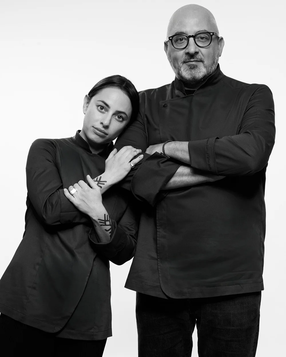 Lo chef e Michelle Anastasia Davis