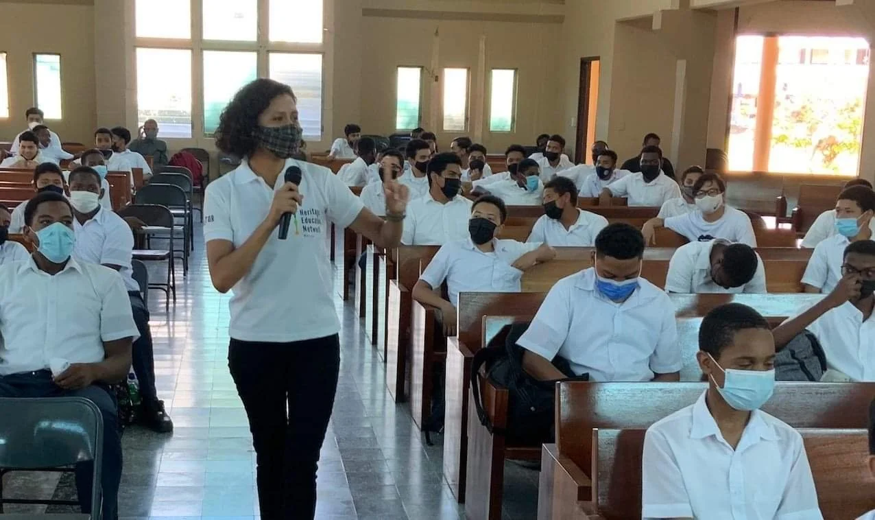 HENB Invited to Saint John's College High School History Club for Women’s Month in 2022