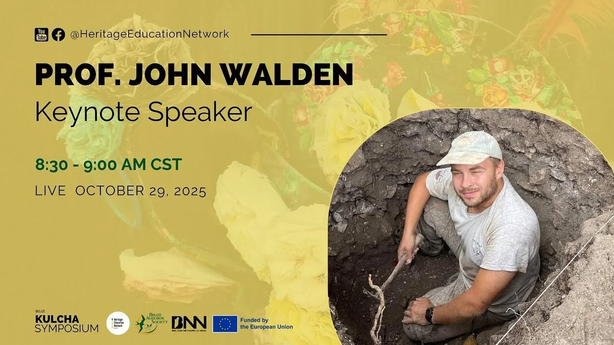 Join us next Wednesday for the start of our 5th Annual KULCHA symposium! The day will focus on Belize&rsquo;s ancient and historic heritage, from markets and caves to early communities, food, and identity-there&rsquo;s something for everyone (and tha