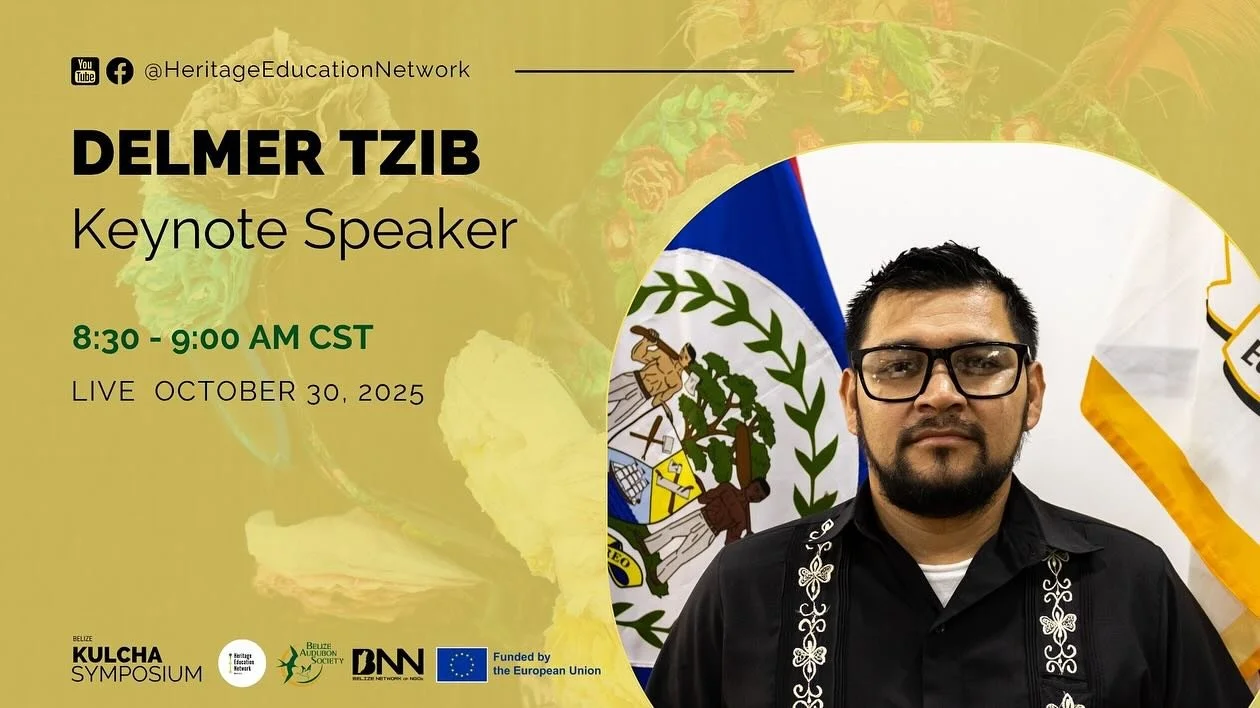 📣Join us next Thursday, October 30th, for day 2 of our 5th Annual Belize KULCHA symposium! We are honored to host an array of experts on history, community heritage, arts, and culture as they discuss their work and its importance. Don&rsquo;t miss i