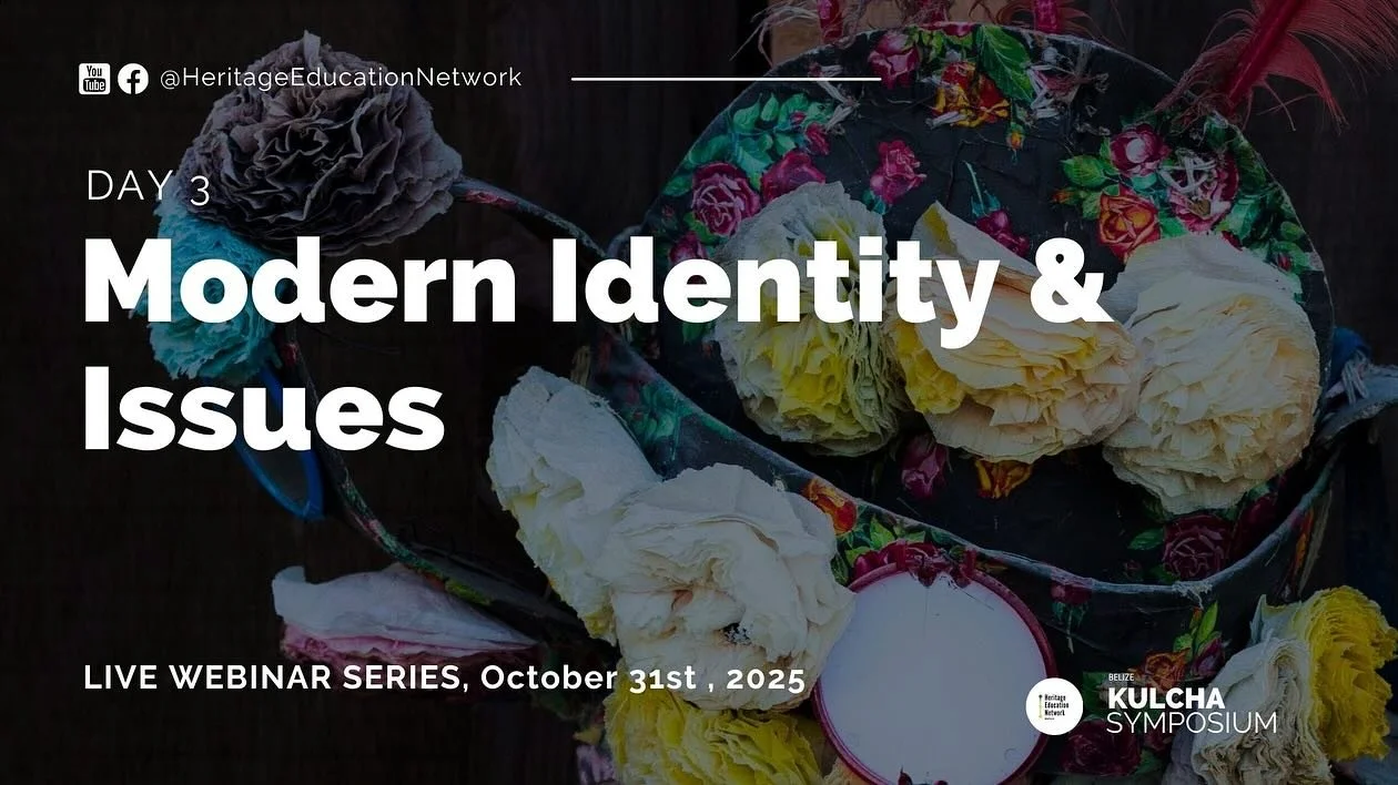 📣Join us next Friday, October 31st, for the final day of our 5th Annual Belize KULCHA symposium! Rounding out 3 days of all things KULCHA, we will have discussions focusing on Belizean issues in a variety of communities both abroad and here at home 