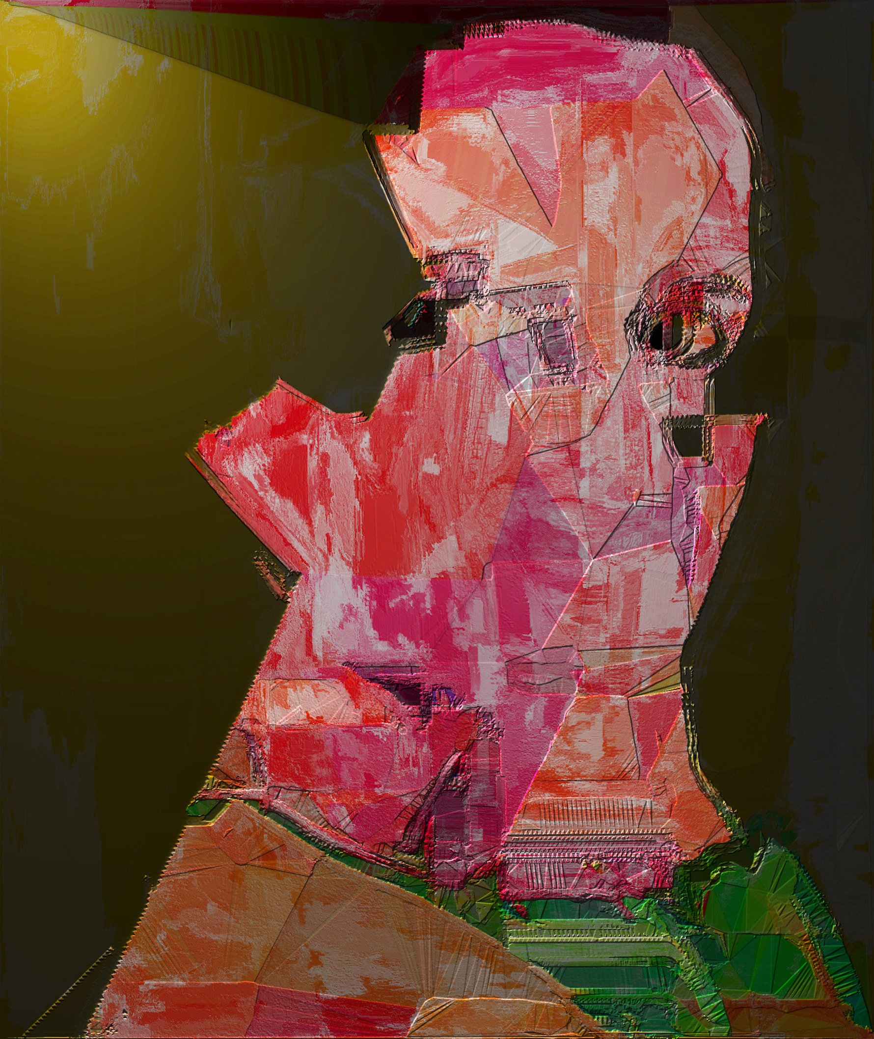It was dark, of course. But all the same I was surprised when he spoke, because I had thought at first glance that he was a woman. You might have felt the same inner disturbance that I did. But consider what that means. Who is that person for you? Wh