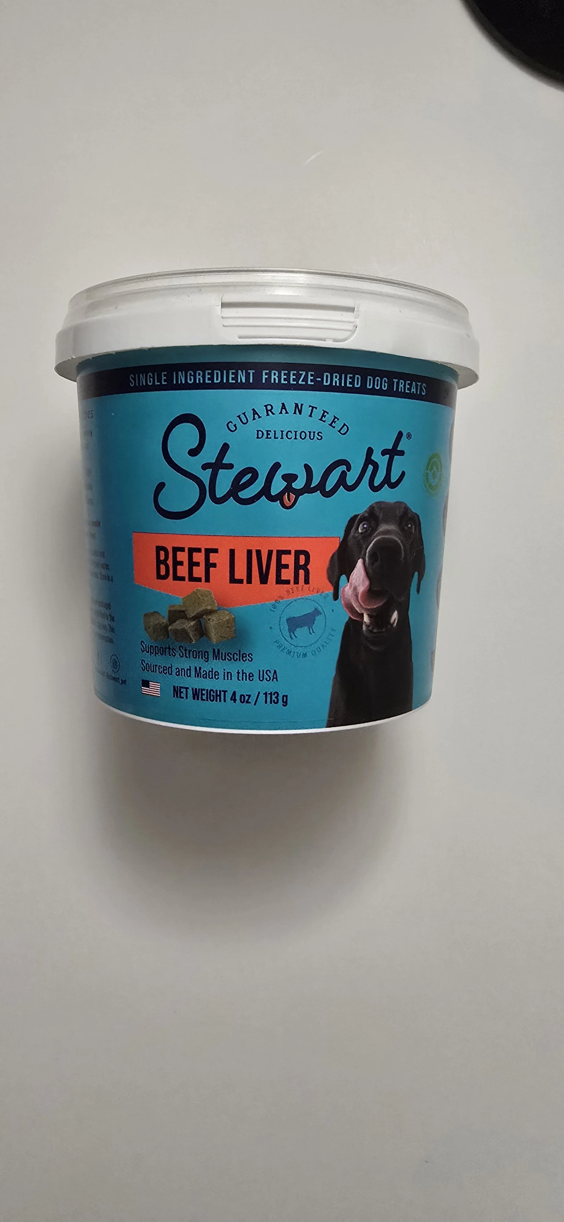 Stewart Freeze-Dried Beef Liver Treats – 4 oz