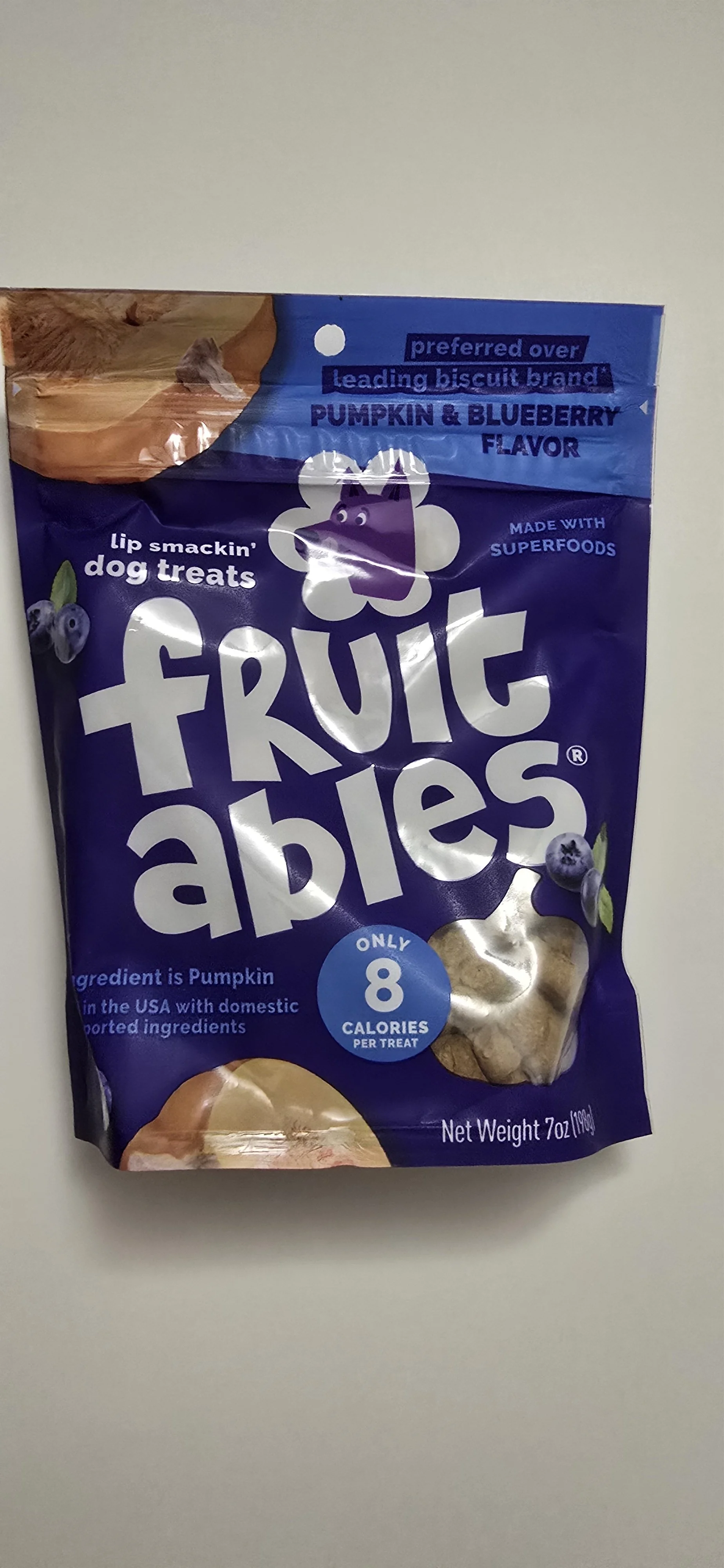 Fruitables Pumpkin & Blueberry Treats – 7 oz