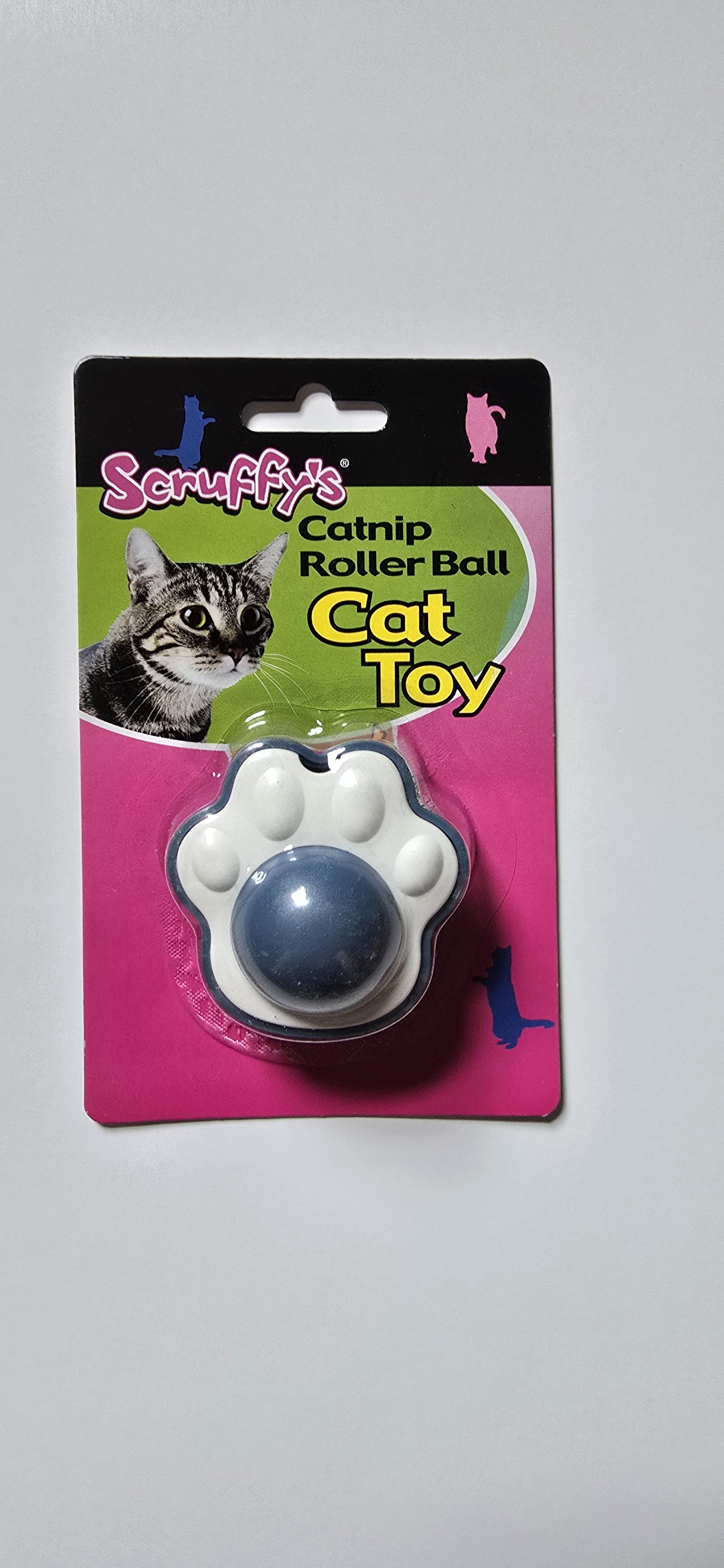 Catnip Roller Ball Cat Toy