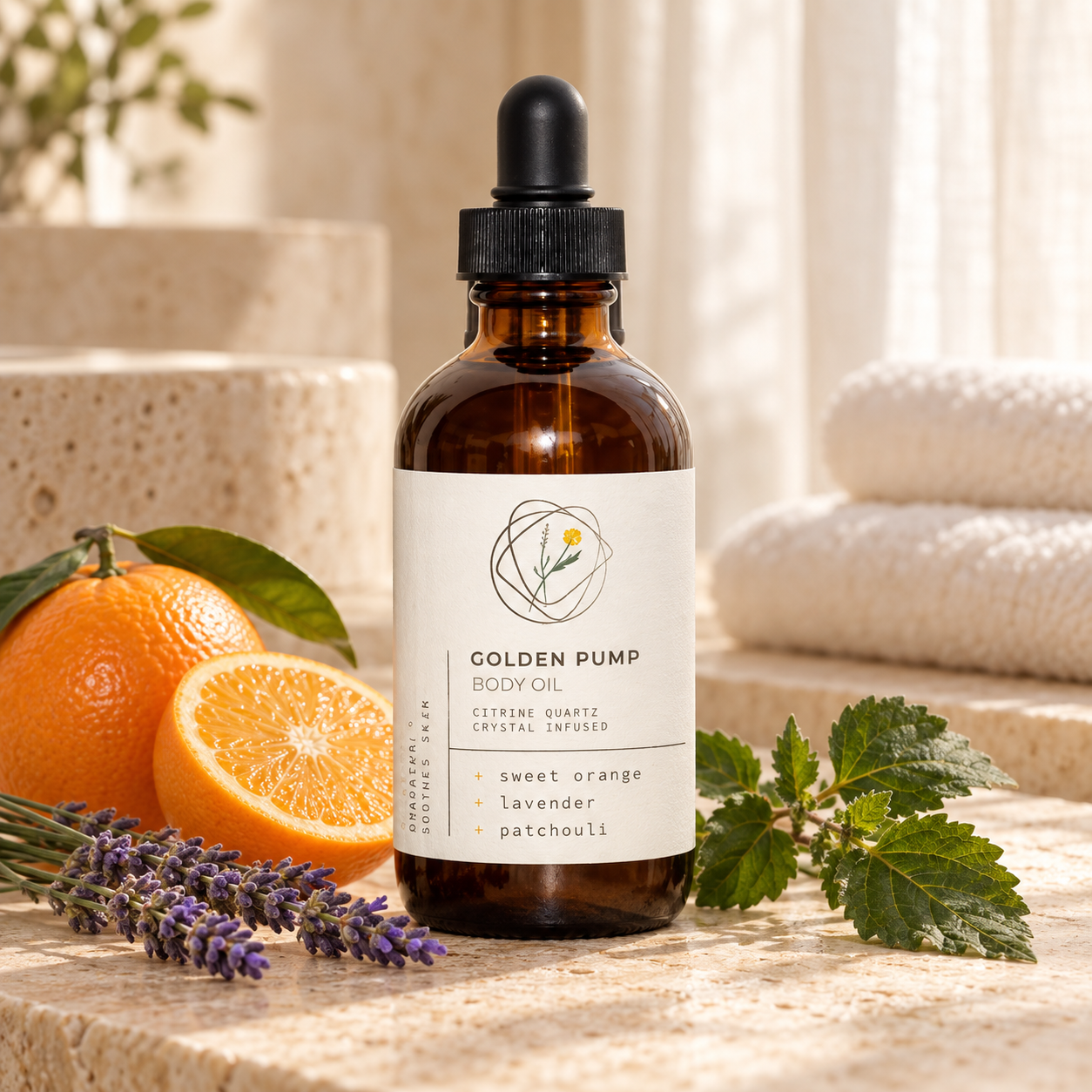 GOLDEN PUMP BODY OIL