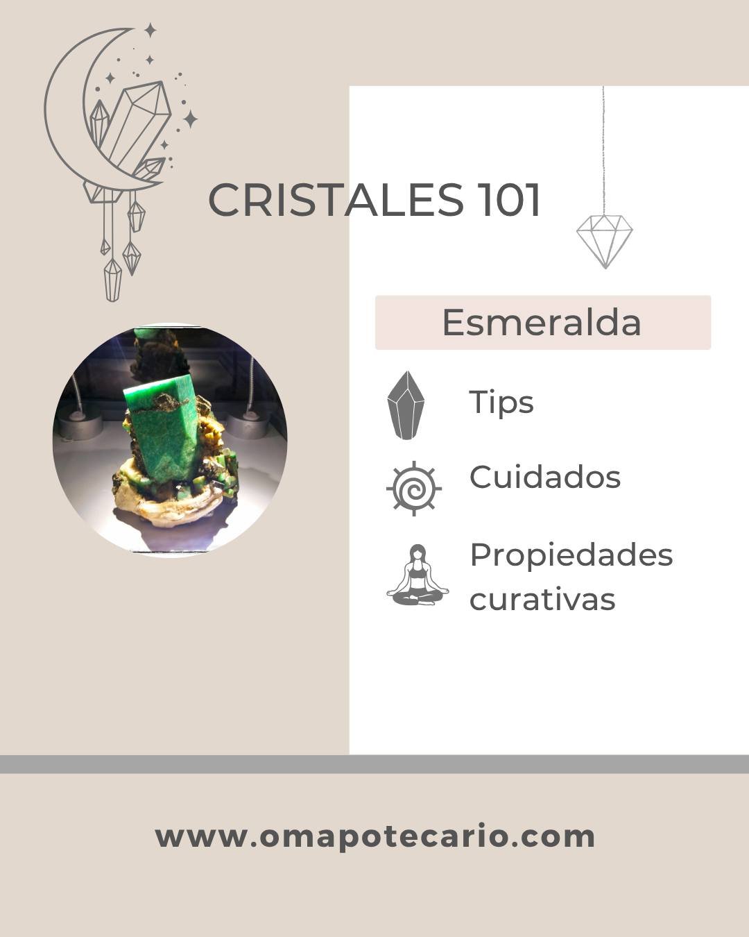 Las ESMERALDAS son s&iacute;mbolo de BUENA SUERTE y FORTUNA!!!💰💰💰

💚 Las esmeraldas Colombianas de la mina de Muzo son una de las m&aacute;s valiosas y cotizadas en el mercado. Son conocidas por su color intenso y claridad excepcional.

➤ Son cad