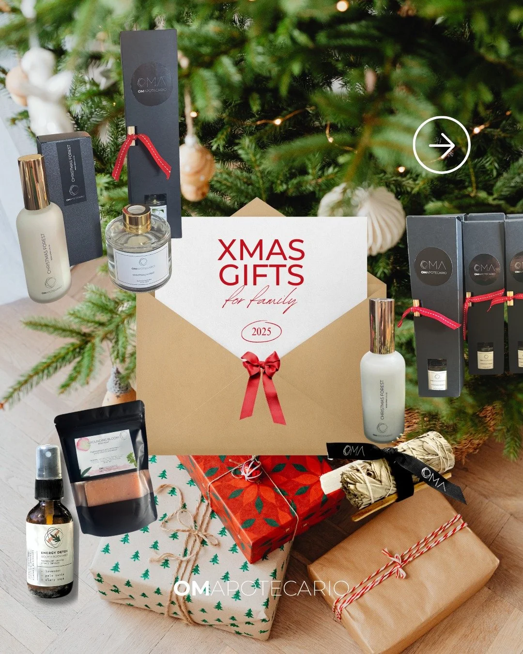 Que tu regalo SIEMPRE tenga una INTENCI&Oacute;N. 
Regala esencia, luz y prop&oacute;sito.

⟶En OMAPOTECARIO encontrar&aacute;s detalles que no solo se entregan&hellip; se sienten.
► Aromaterapia, energ&iacute;a, cristales y rituales que acompa&ntild