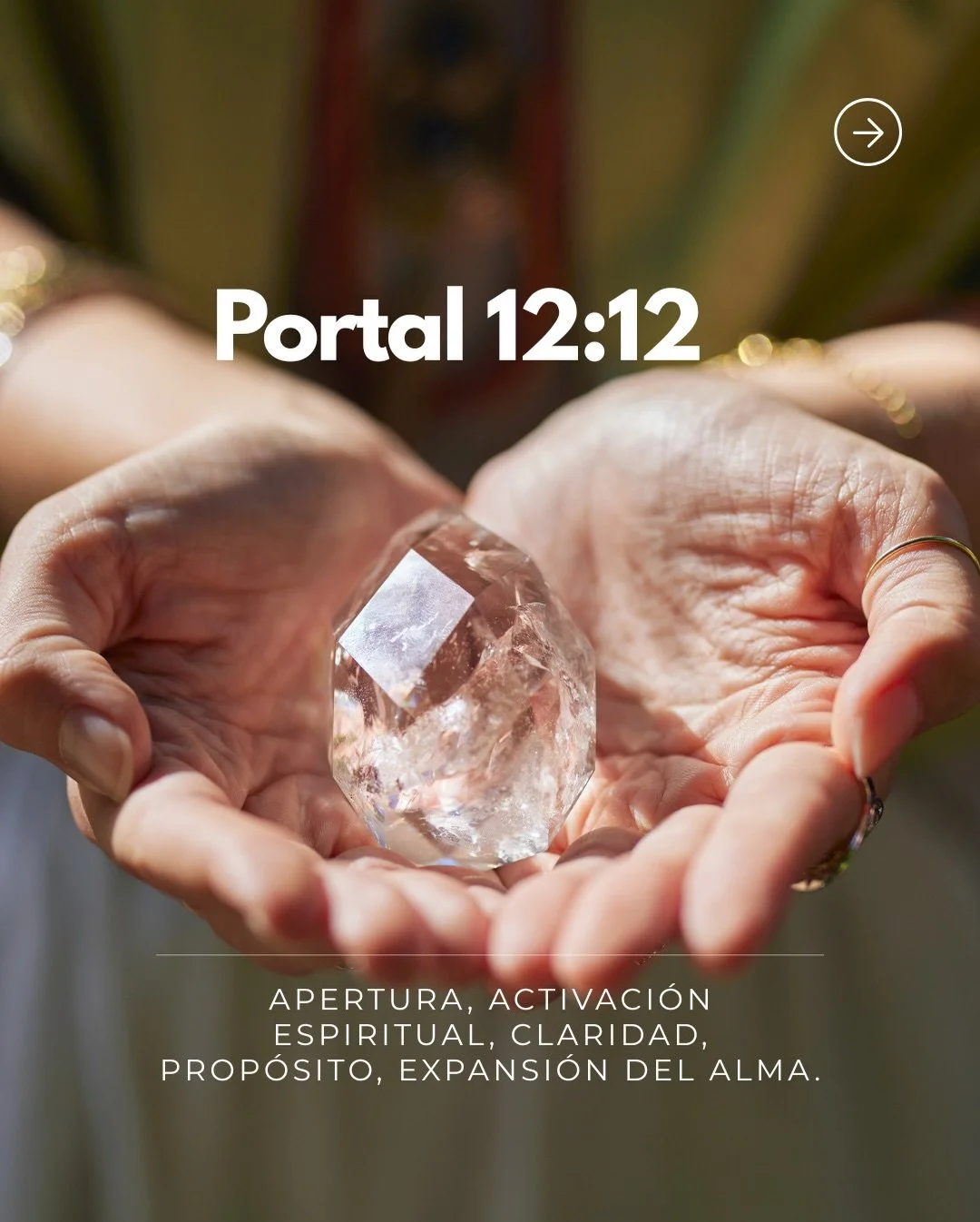 Comenzamos un maravilloso Portal 12:12. &iquest;Qu&eacute; nos trae esta energ&iacute;a?, &iquest;qu&eacute; puedes hacer como ritual y cu&aacute;l es el mantra a practicar?. 
⠀⠀⠀⠀⠀⠀⠀⠀⠀
Aprovecha para hacer tus rituales y afirmaciones!
⠀⠀⠀⠀⠀⠀⠀⠀⠀
⠀⠀⠀⠀