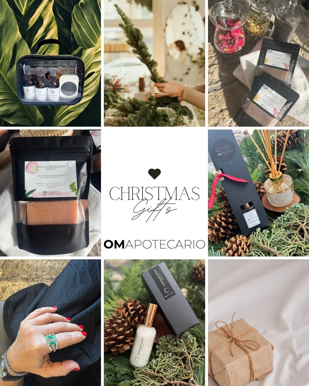 Que tu regalo SIEMPRE tenga una INTENCI&Oacute;N. 
Regala esencia, luz y prop&oacute;sito.

⟶En OMAPOTECARIO encontrar&aacute;s detalles que no solo se entregan&hellip; se sienten.
► Aromaterapia, energ&iacute;a, cristales y rituales que acompa&ntild