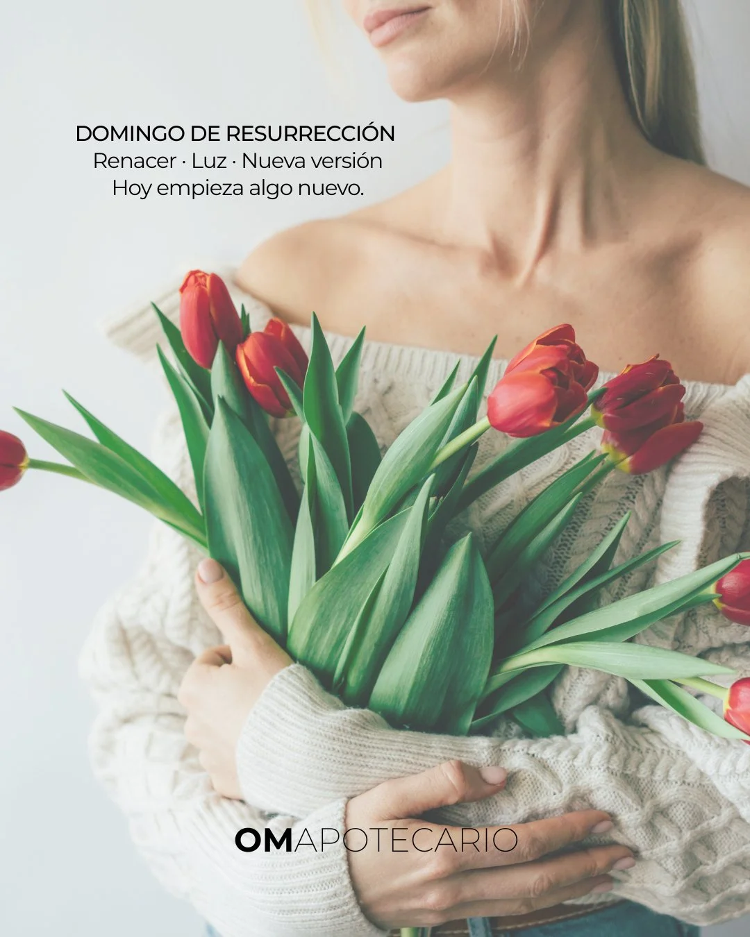 Domingo de Resurrecci&oacute;n 🤍✨
Hoy es un recordatorio de renacer: soltar la carga, recuperar la fe y caminar m&aacute;s liviana/o. No se trata de olvidar lo vivido, sino de permitir que lo sanado te abra un nuevo camino.

Haz el ritual del carrus