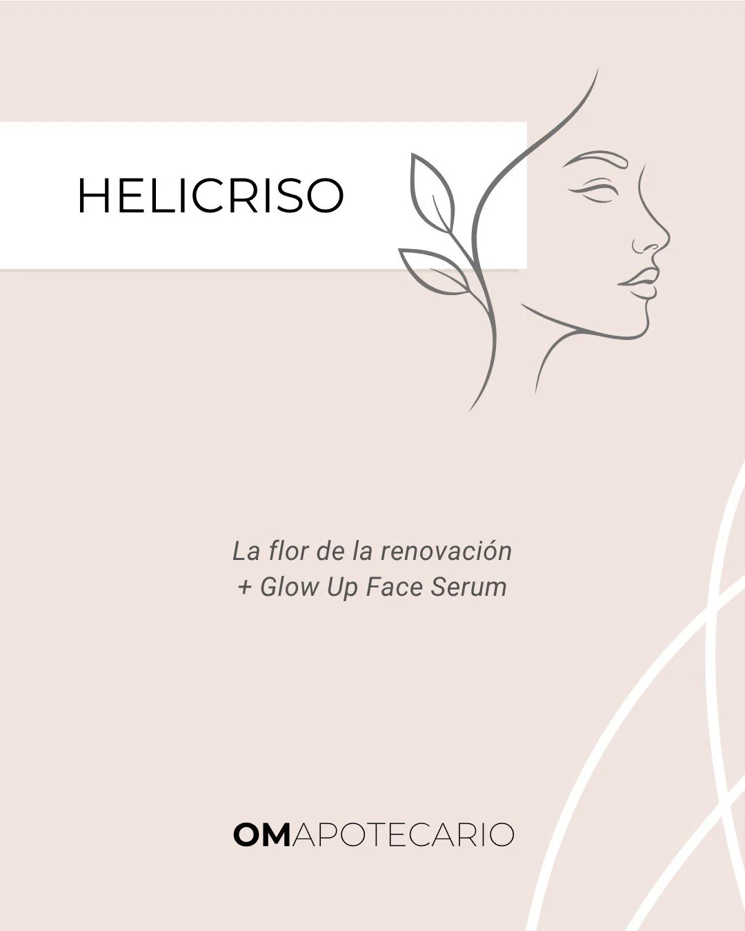 Helichrysum es una flor que nos recuerda que la renovaci&oacute;n no tiene que ser dura: puede ser suave, constante y amorosa. 🌼✨
En tu rutina, Glow Up Face Serum es ese gesto peque&ntilde;o que, sostenido, devuelve luminosidad, calma y una piel que