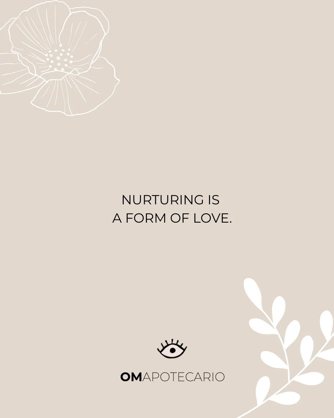 Nutrir tambi&eacute;n es amar. 🤍✨
Es la forma en que te hablas, c&oacute;mo te cuidas, lo que te permites descansar y lo que eliges sostener con paciencia.
Hoy, haz una sola cosa que te nutra de verdad.
💭 Pregunta: &iquest;Qu&eacute; necesita tu co
