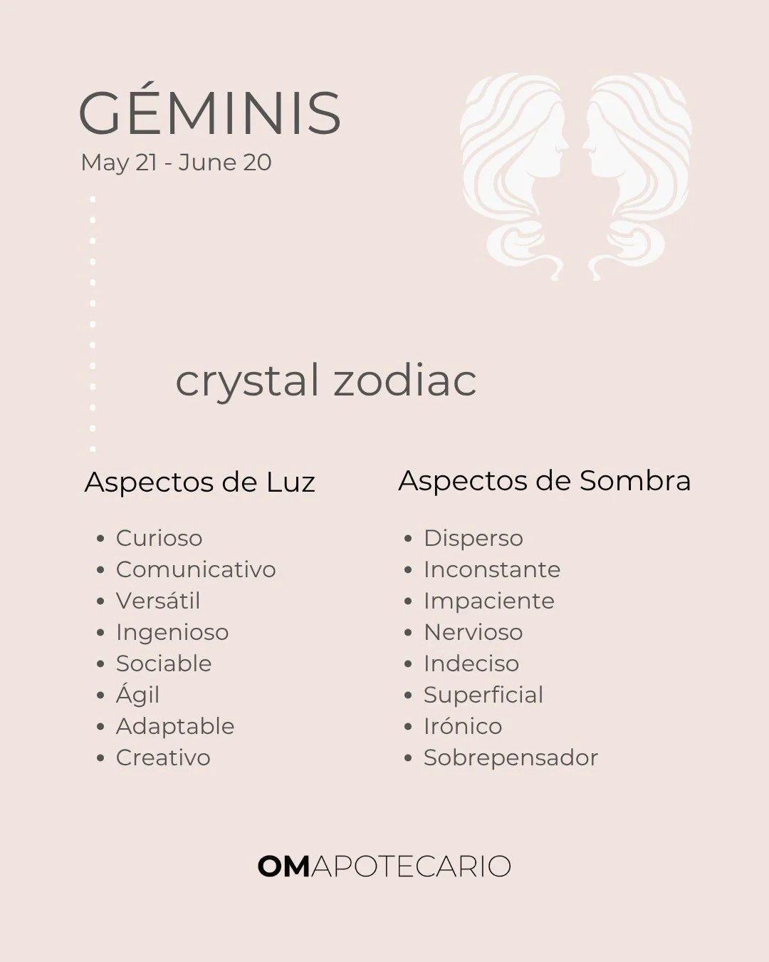 G&eacute;minis nos recuerda el poder de la mente y la palabra: aprender, comunicar y reinventarnos. ♊️✨
Este 2026 el aprendizaje es claro: menos ruido, m&aacute;s enfoque; menos prisa, m&aacute;s intenci&oacute;n.
💬 &iquest;Qu&eacute; parte de G&eac