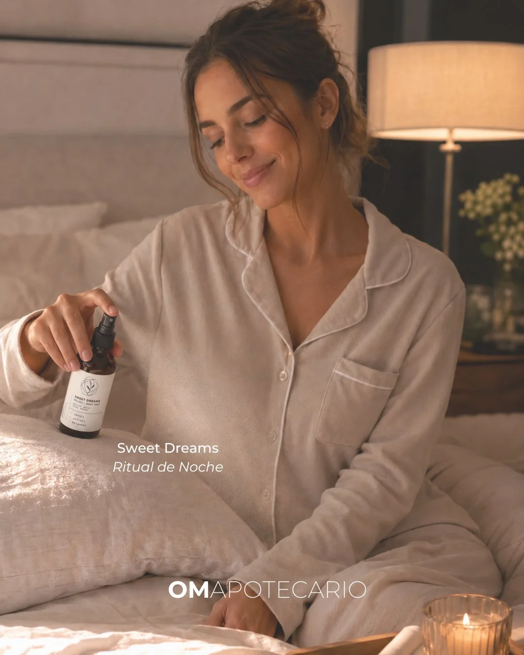 Si tu mente no apaga, tu descanso lo siente. ✨
Sweet Dreams es tu &ldquo;reset&rdquo; nocturno: roc&iacute;alo en la almohada y en tu aura para bajar la ansiedad y entrar en calma.
Tip: 3 sprays + 3 respiraciones lentas. Buenas noches. 🌙

------
Whe