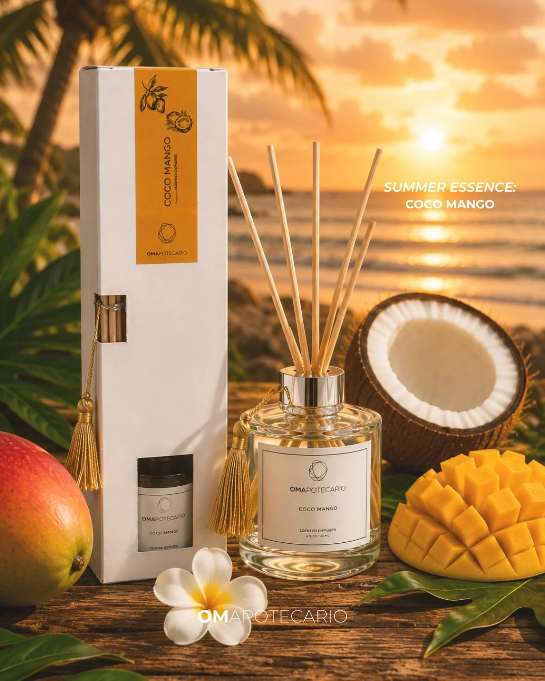 SUMMER ESSENCE: Coco Mango 🥥🥭
Una edici&oacute;n limitada creada para traer el verano a tu hogar: dulce, tropical y elegante. ✨
Reserva el tuyo por DM (cantidad limitada). 

Pickup disponible en PR.
&iquest;Necesitas pedido especial? Aceptamos &oac