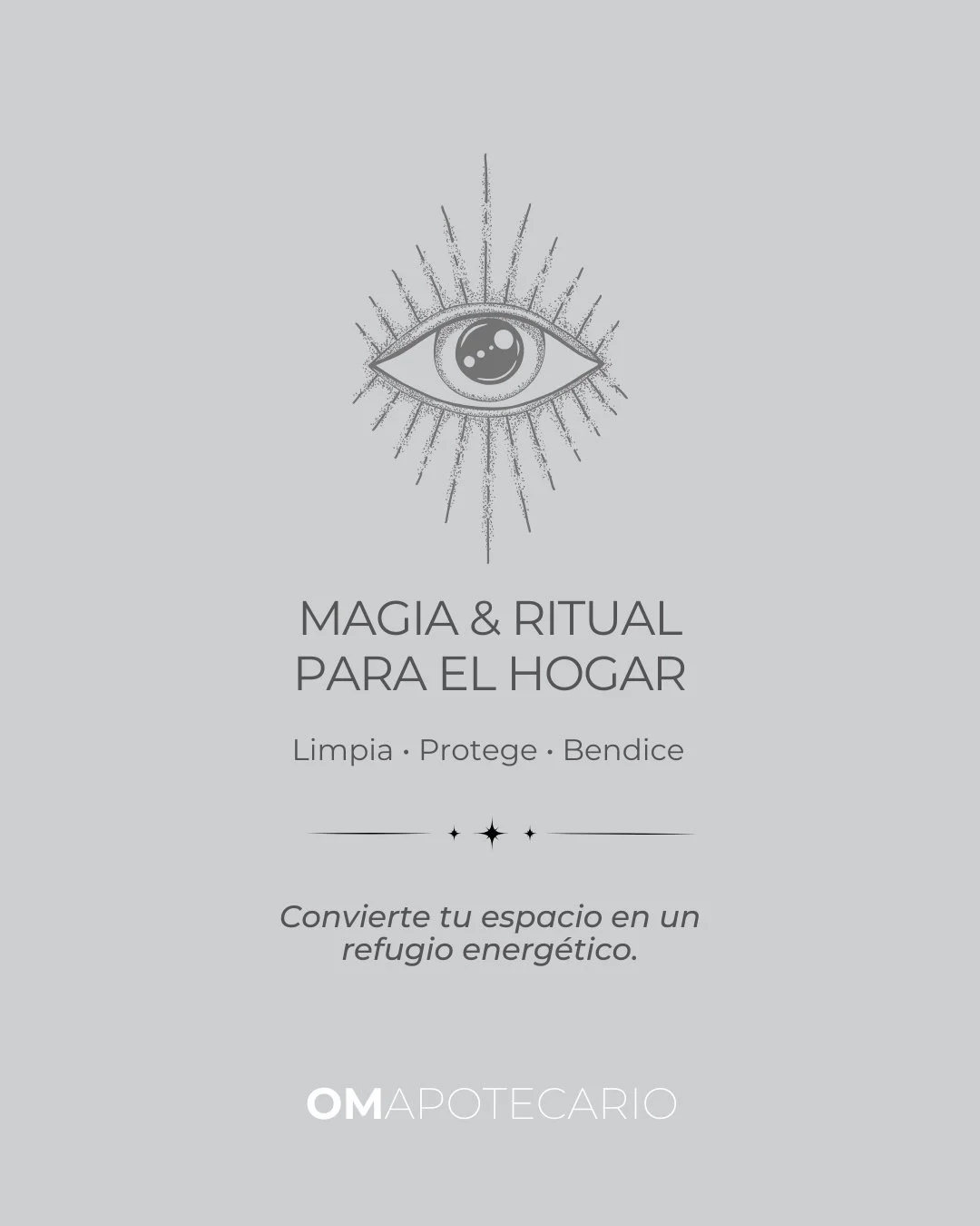 Tu hogar tambi&eacute;n guarda energ&iacute;a. ✨

A veces no necesitas cambiarlo todo; solo abrir espacio, limpiar lo que se siente pesado y volver a sembrar intenci&oacute;n.

Este ritual para el hogar es una invitaci&oacute;n a pausar, observar tu 