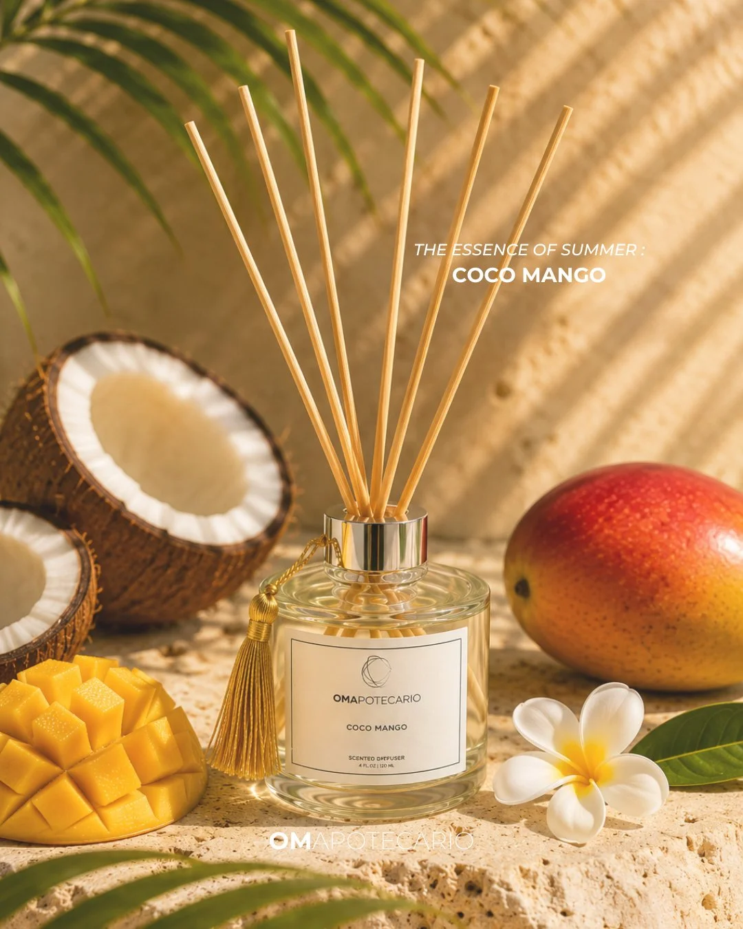 NEW - NEW!!!! SUMMER ESSENCE: Coco Mango 🥥🥭
Una edici&oacute;n limitada creada para traer el verano a tu hogar: dulce, tropical y elegante. ✨
Reserva el tuyo por DM (cantidad limitada). 

Pickup disponible en PR.
&iquest;Necesitas pedido especial? 