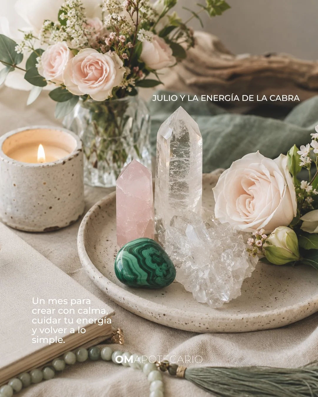 Julio llega con la energ&iacute;a de la Cabra: suave, sensible, creativa y profundamente intuitiva. ✨

Esta energ&iacute;a nos invita a bajar el ritmo, cuidar lo que sentimos y volver a los espacios donde nuestra alma puede respirar.

No todo crecimi
