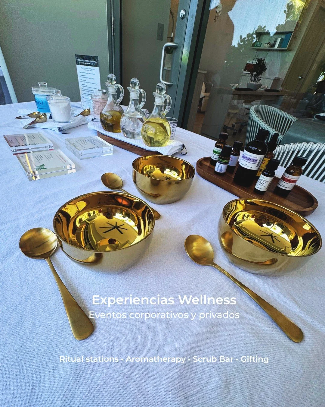 Creamos experiencias wellness que se sienten, se viven y se recuerdan. ✨

OMAPOTECARIO dise&ntilde;a estaciones sensoriales para eventos corporativos y privados: rituales de aromaterapia, Botanical Scrub Bar, productos bot&aacute;nicos, cristales, gi