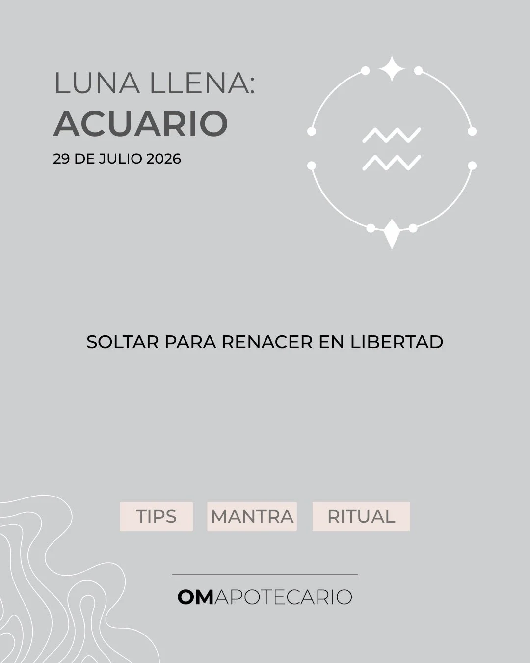 La Luna Llena en Acuario nos invita a mirar nuestra vida desde una perspectiva m&aacute;s amplia: soltar lo que limita nuestra autenticidad, cuestionar estructuras que ya no representan qui&eacute;nes somos y abrir espacio para nuevas ideas, v&iacute