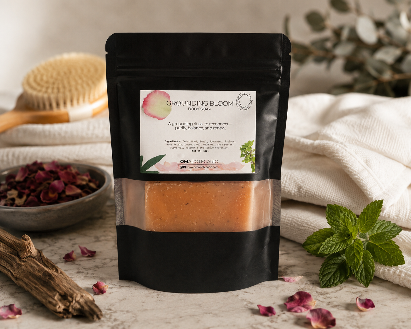 GROUNDING BLOOM SOAP