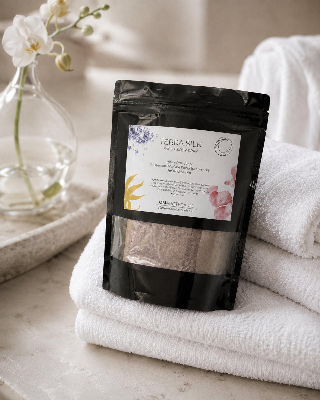 TERRA SILK FACE & BODY SOAP