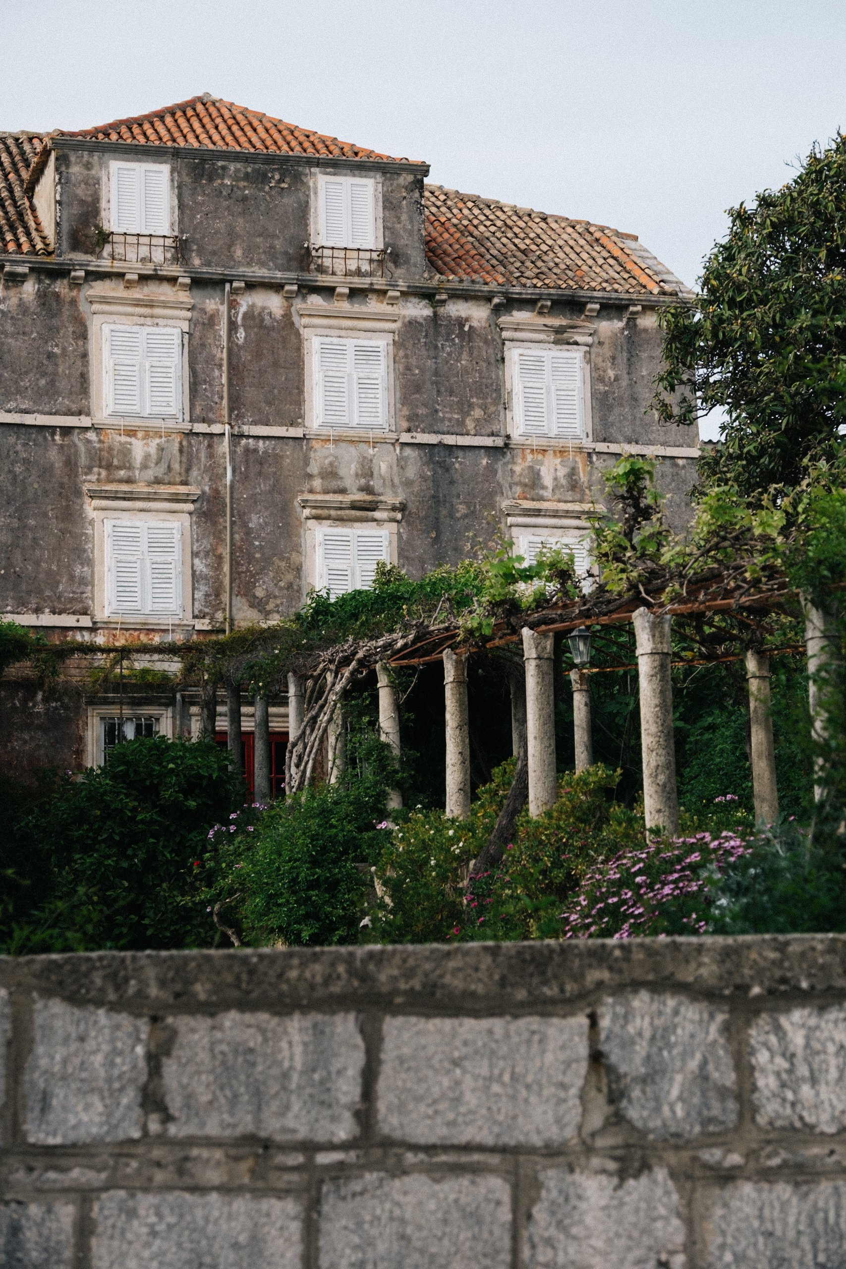 Old captain villa in Orebic