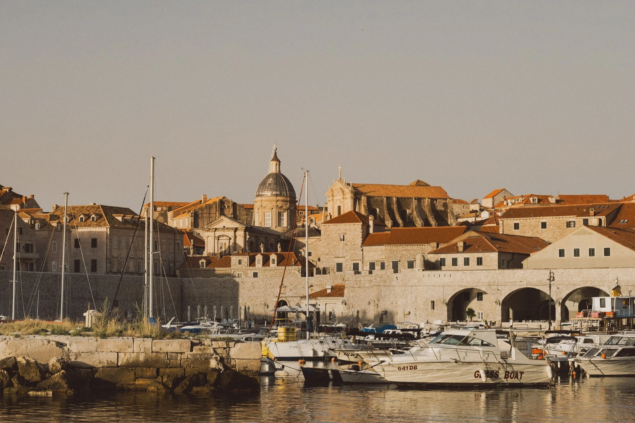Dubrovnik Old Town at sunrise