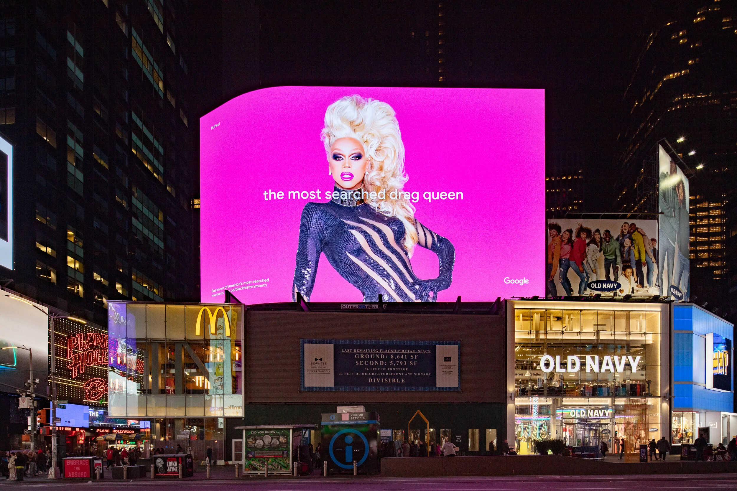  Out-of-home campaign in major U.S. cities. 