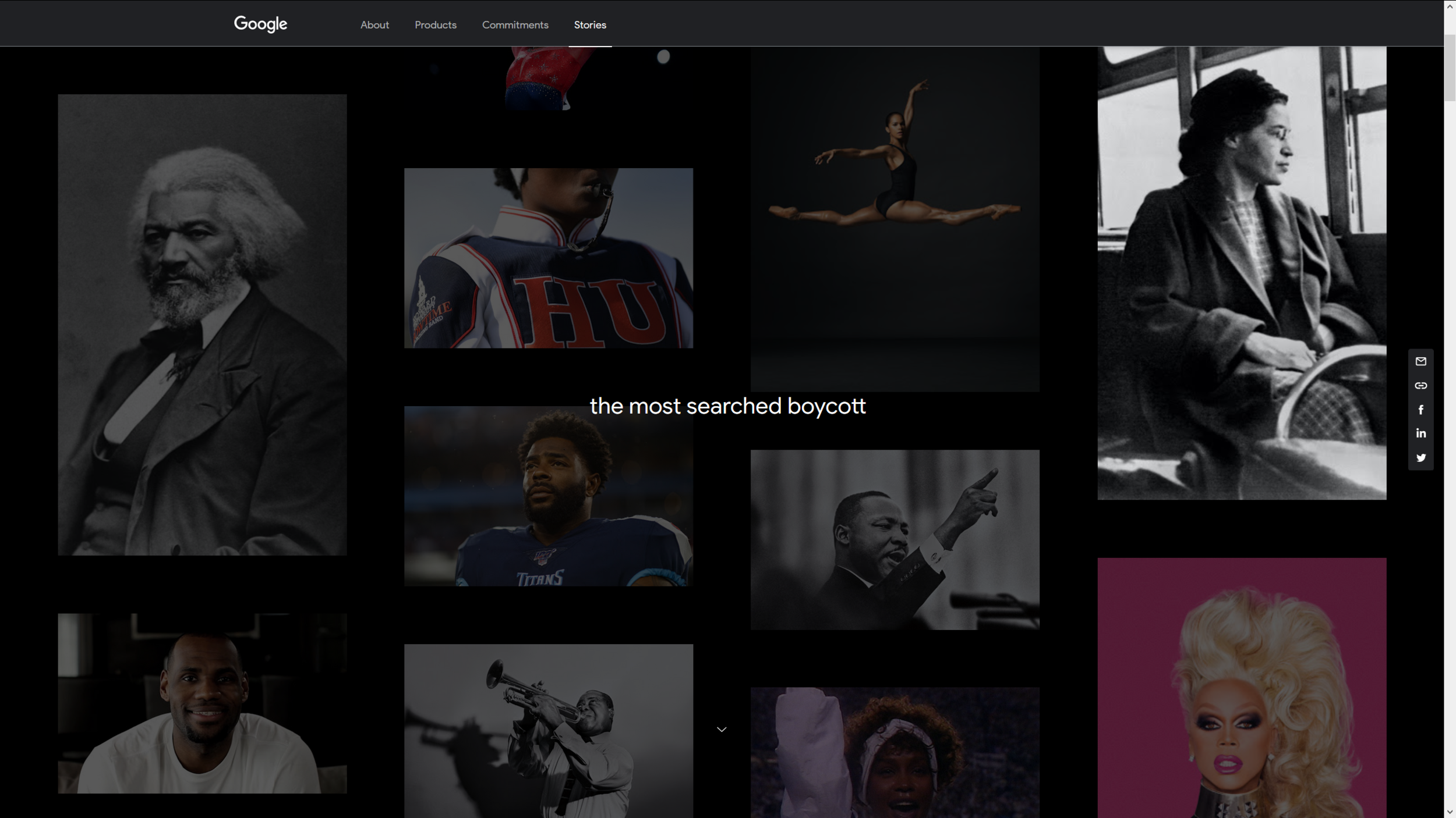  Interactive experience at  g.co/blackhistorymonth  