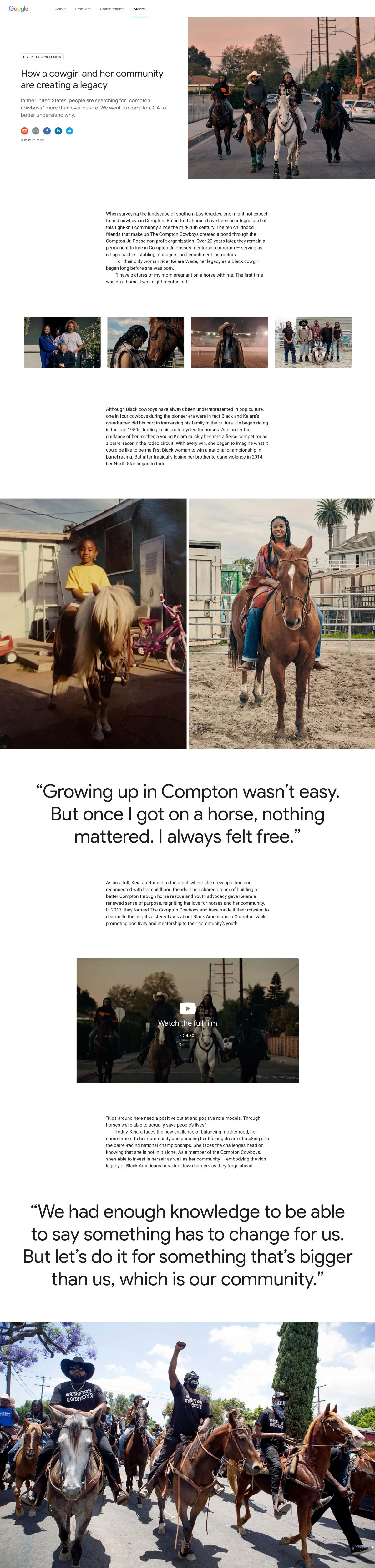  Editorial at  g.co/comptoncowboys  