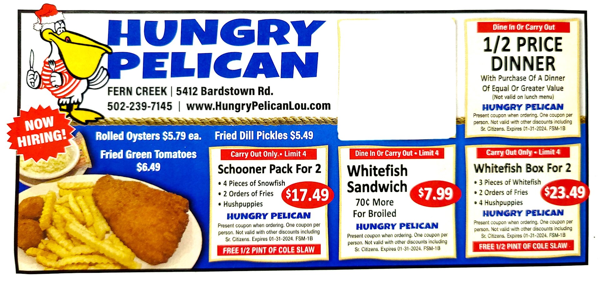 General 2 — Hungry Pelican