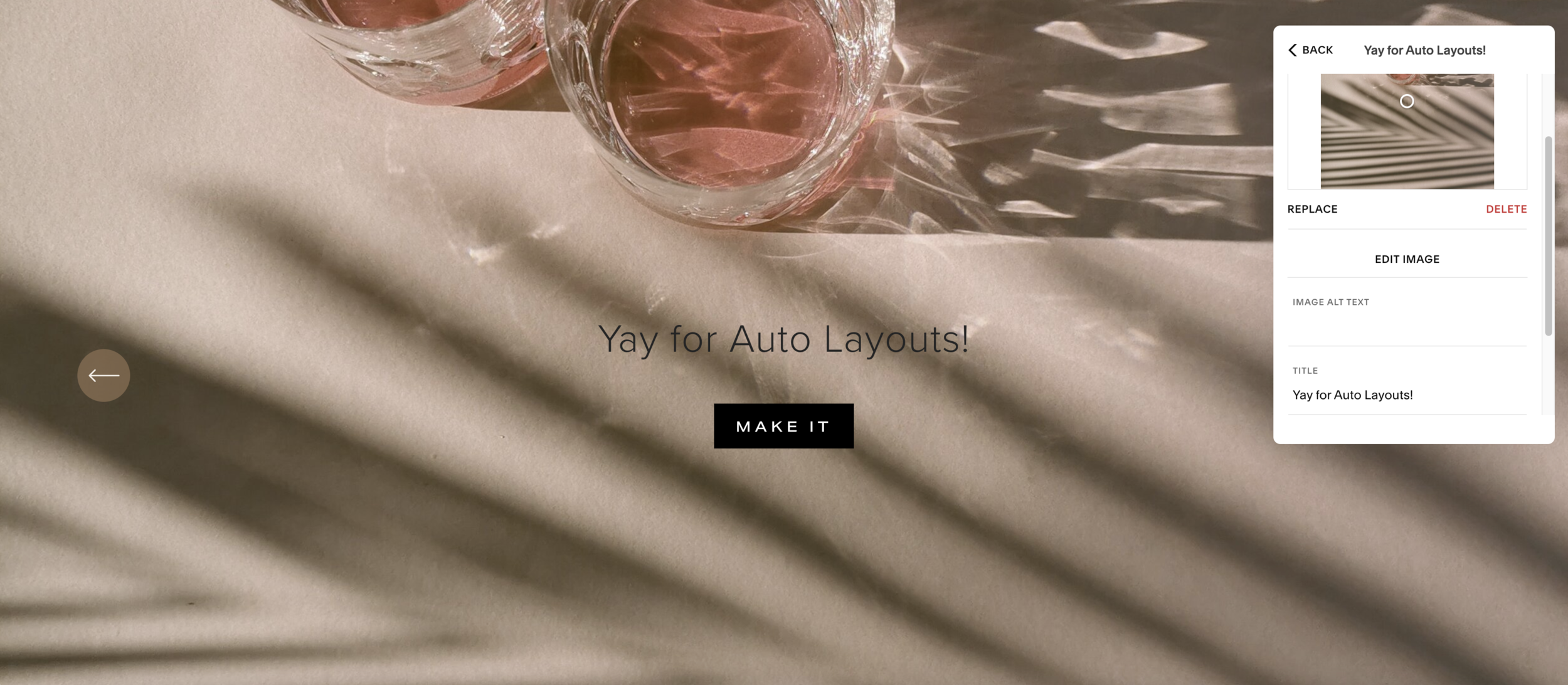 How to create a rotating hero banner with Squarespace Auto Layout (no ...