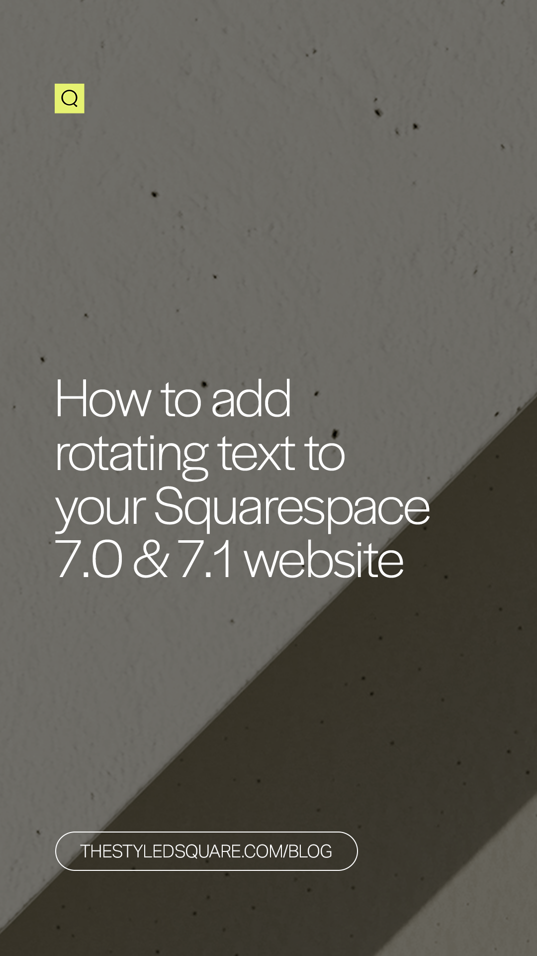 2500 Text How to add rotating text to your Squarespace 7.0 & 7.1 website — The ...