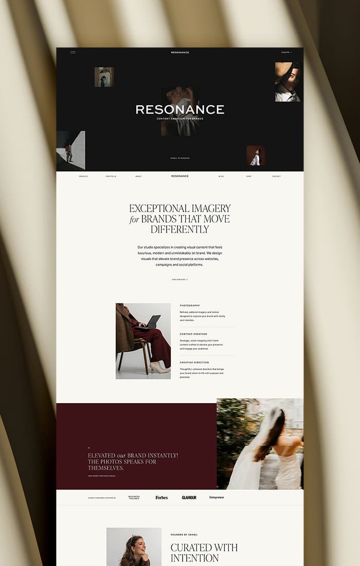 Squarespace Website Templates for Service Providers | The Styled Square