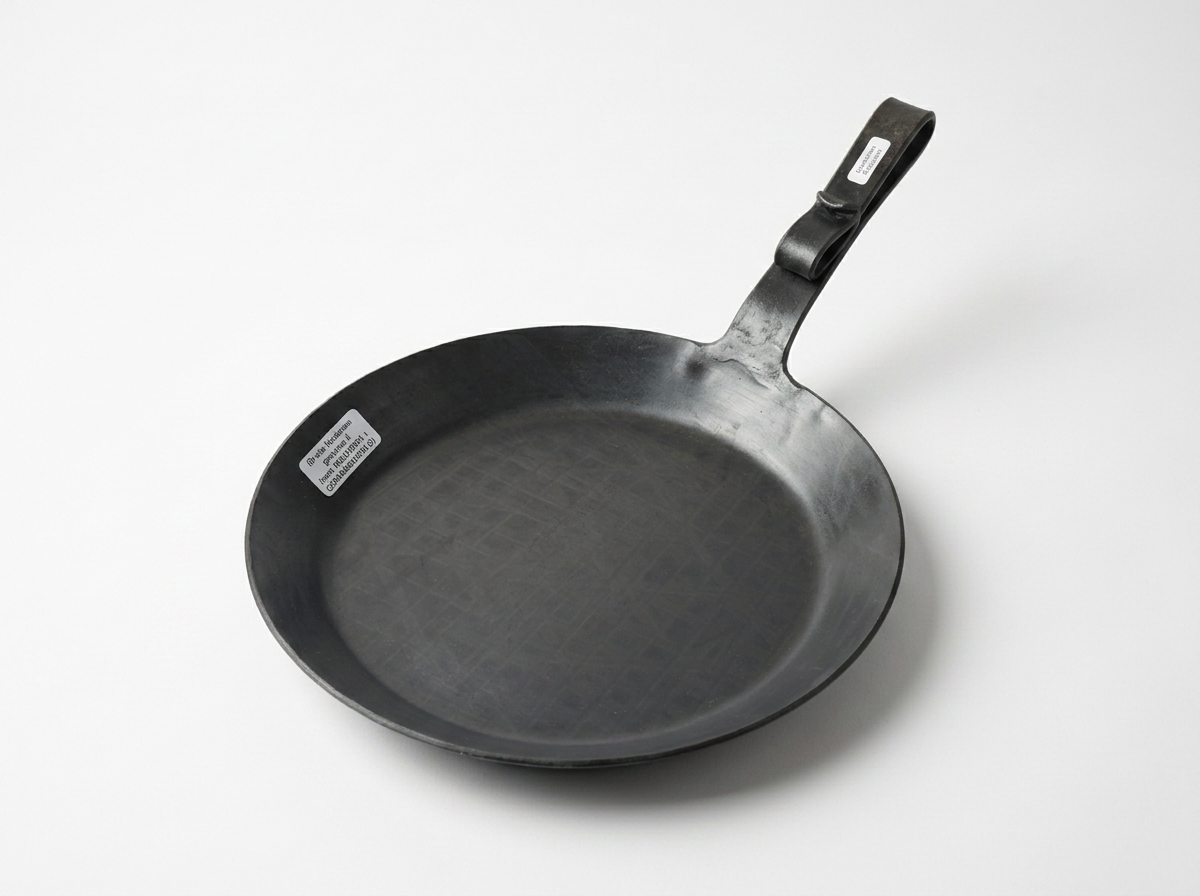Helmensdorfer Brat-/Servierpfanne mit Schnabelstiel & geschmiedet | Ø 28 cm