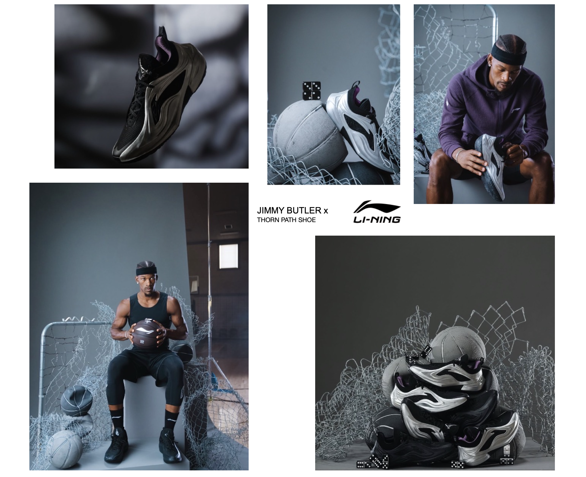 JIMMY BUTLER x LI-NING   Thorn Path shoe release  