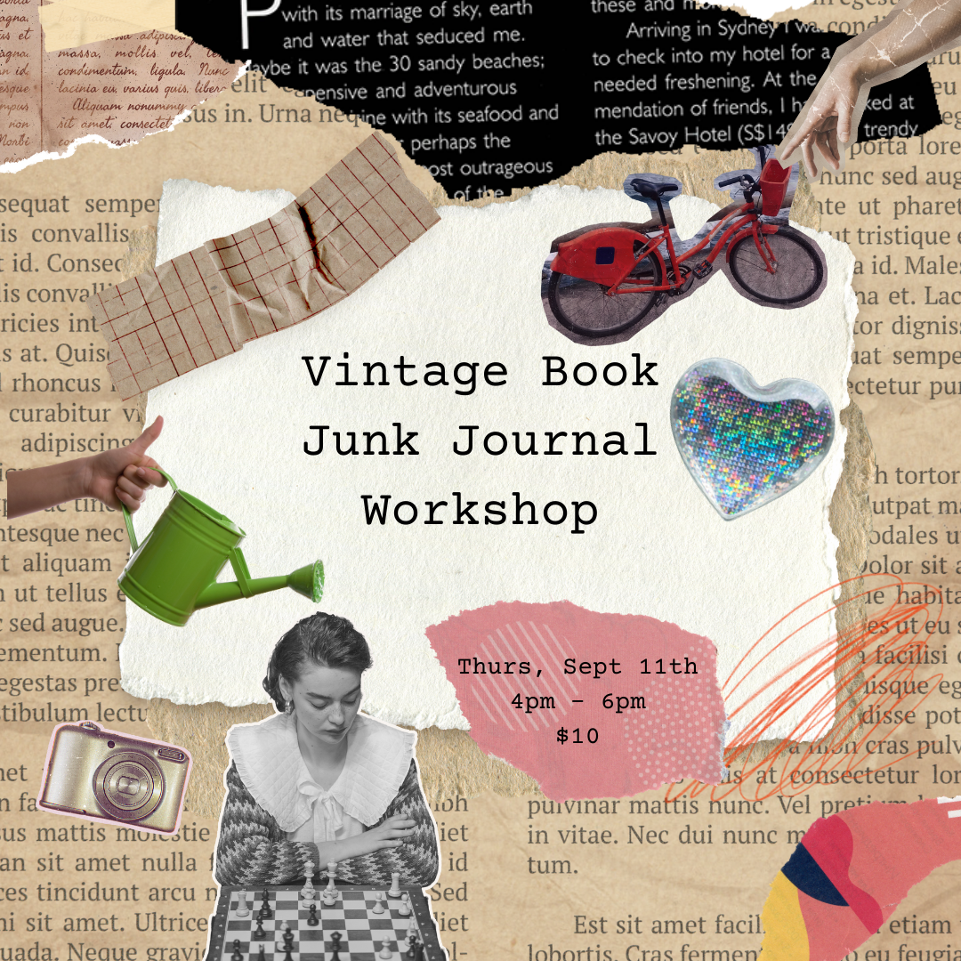 Vintage Book Junk Journal Workshop