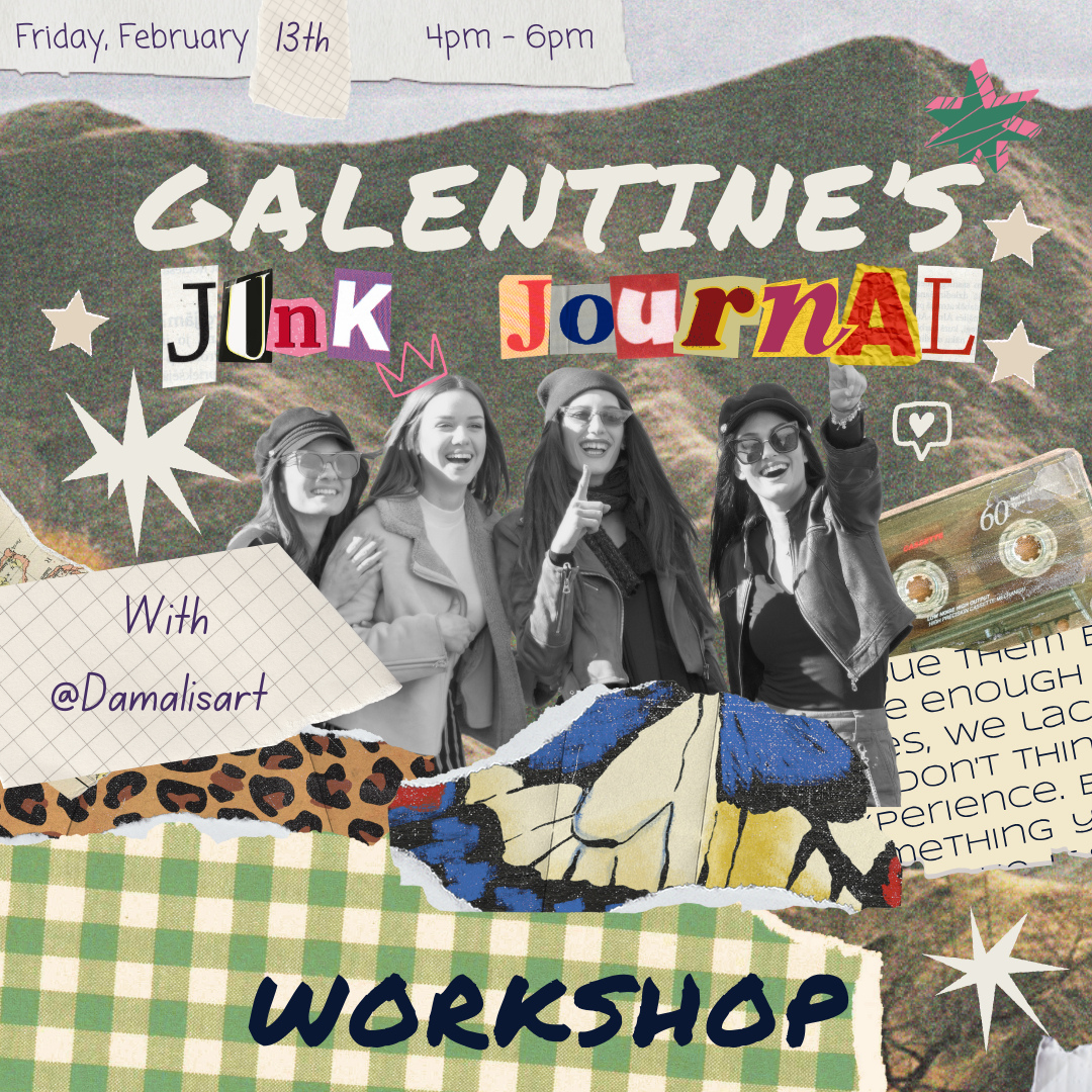Galentine’s Junk Journaling