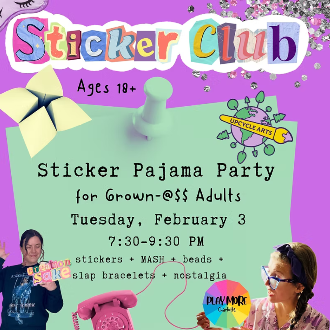 Sticker Pajama Party (for Grown-A$$ adults)