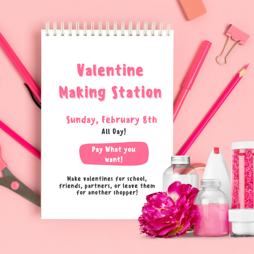 Valentine Making Station